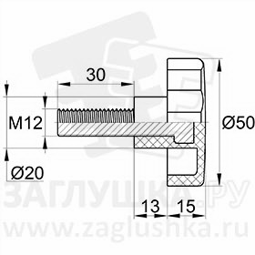 Ф50М12-30ЧС