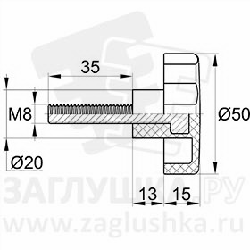 Ф50М8-35ЧН